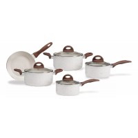 Conjunto Panelas 5 Pçs Smart Plus Vanilla Brinox